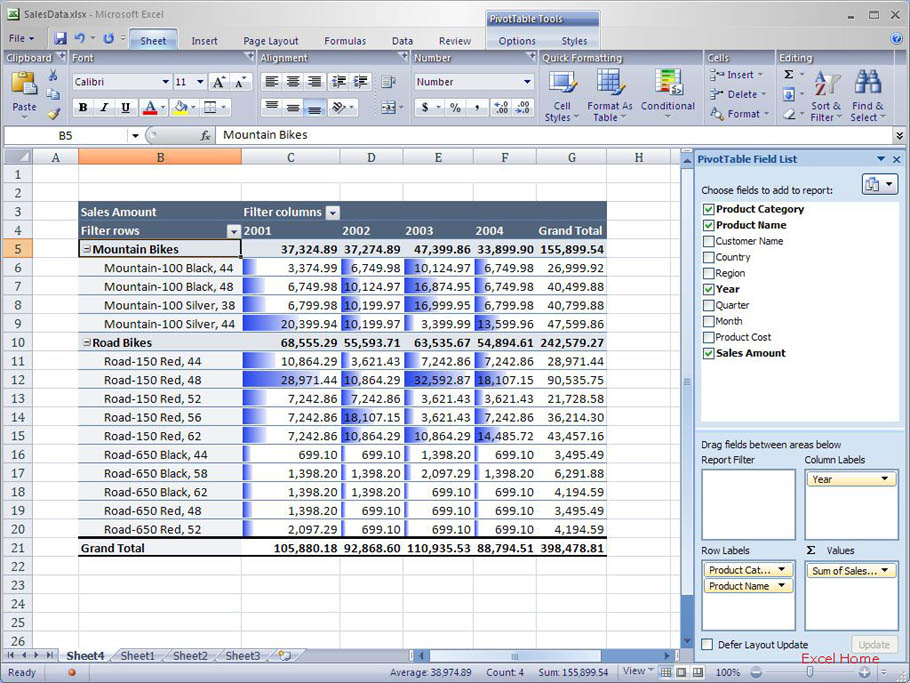 VII －条件格式与数据透视表（二）